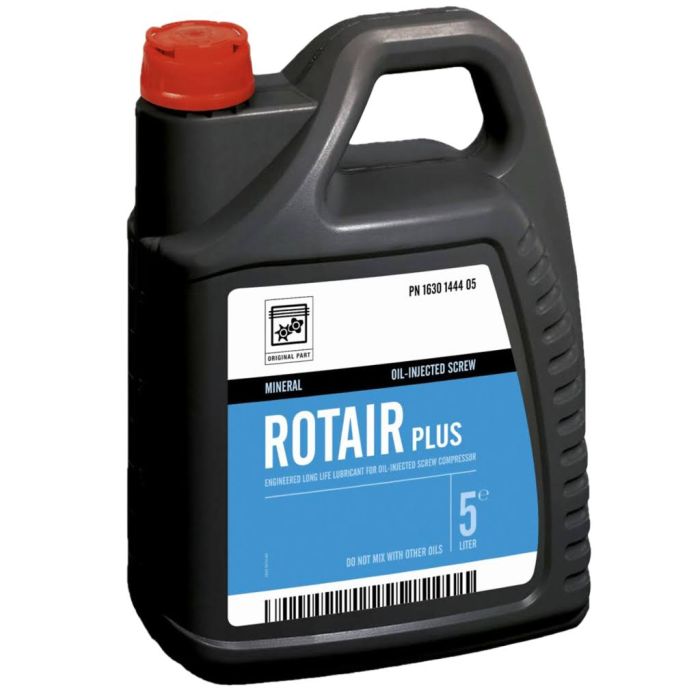 ABAC Screw Air Compressor Oil Rotair Plus 5L - 1630144405 - airlinkcompressors.com