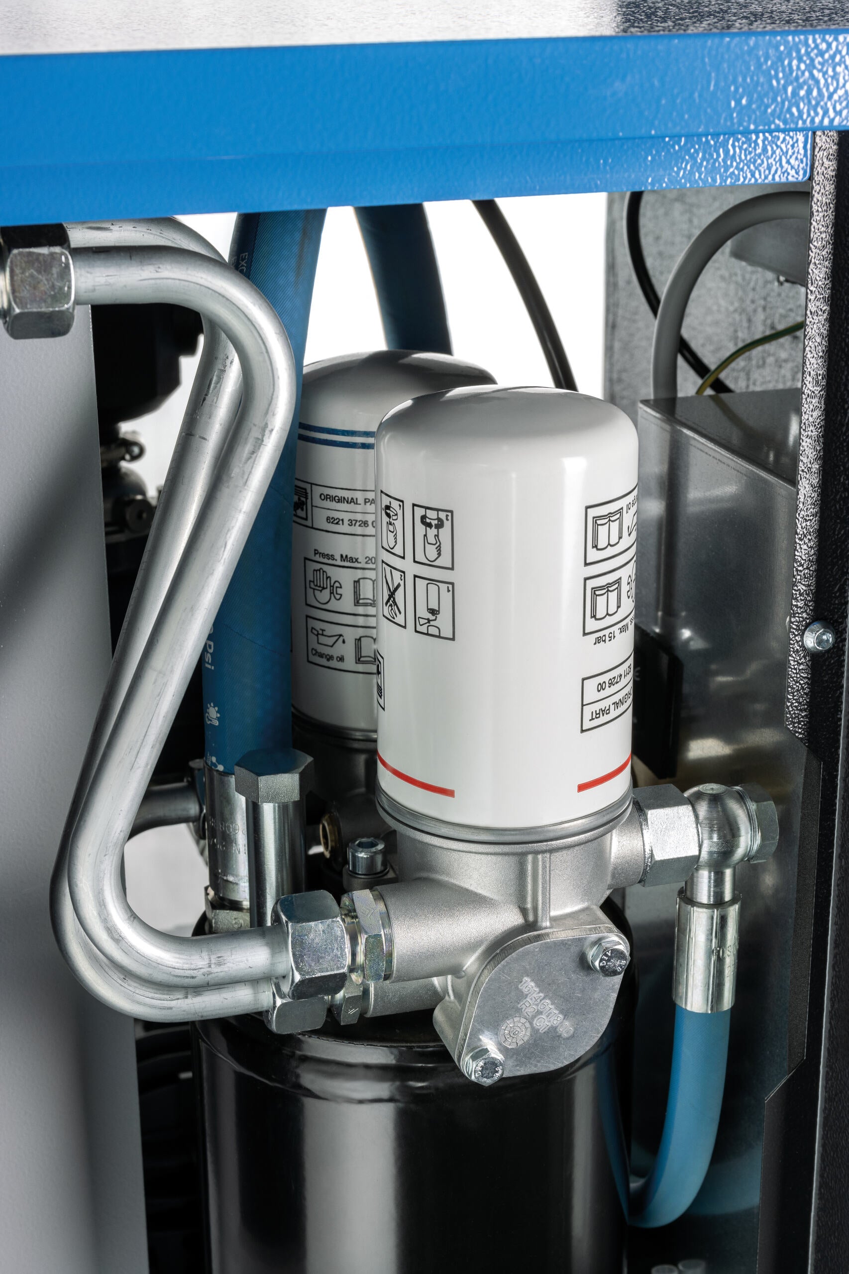 ABAC SPINN 5.5 kW 31CFM 8Bar 200L Screw Compressor & Dryer - 4152054990 - airlinkcompressors.com