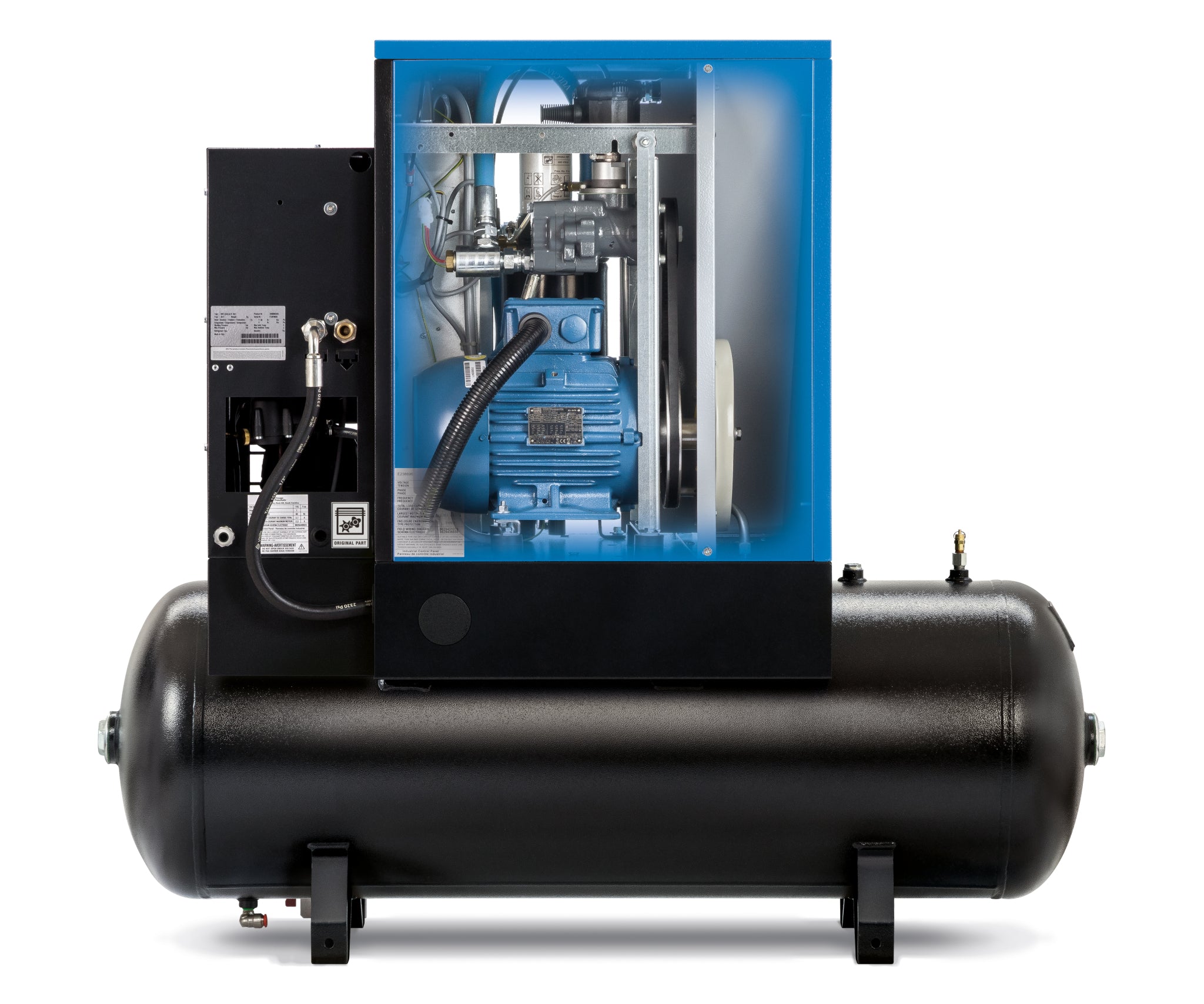 ABAC SPINN 5.5 kW 31CFM 8Bar 200L Screw Compressor & Dryer - 4152054990 - airlinkcompressors.com