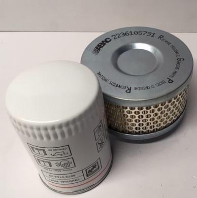ABAC Spinn, BA51, 11Kw Genuine Air & Oil Filter - 2901320186 - airlinkcompressors.com