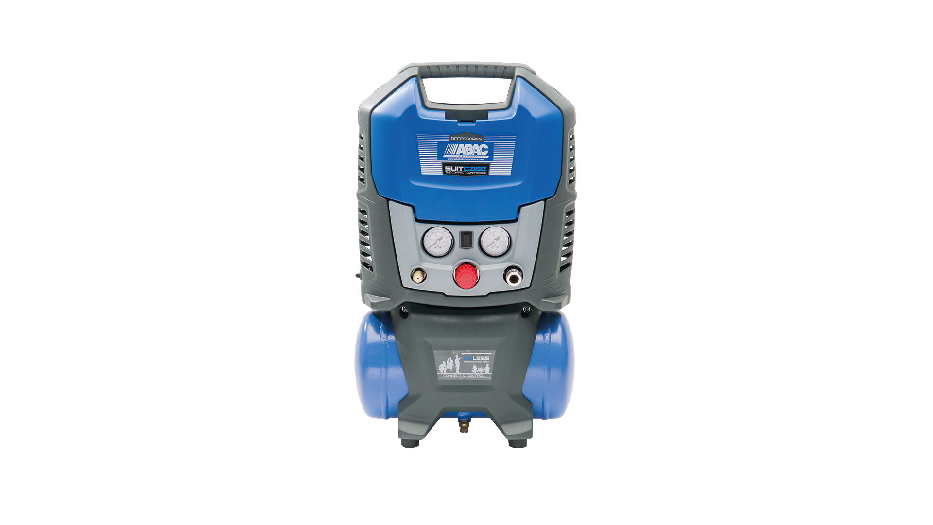 Abac Suitcase 6 UK 6 cfm @ 8 Bar oil free mini air compressor - 2236115862 - airlinkcompressors.com