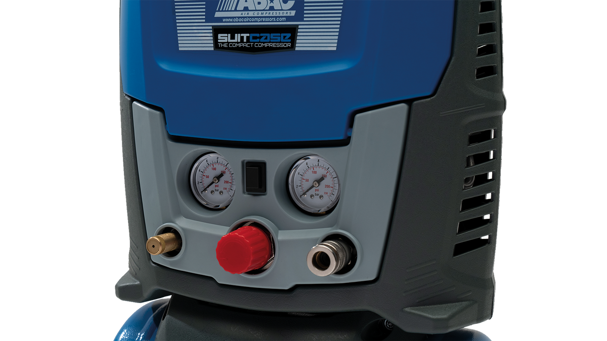 Abac Suitcase 6 UK 6 cfm @ 8 Bar oil free mini air compressor - 2236115862 - airlinkcompressors.com