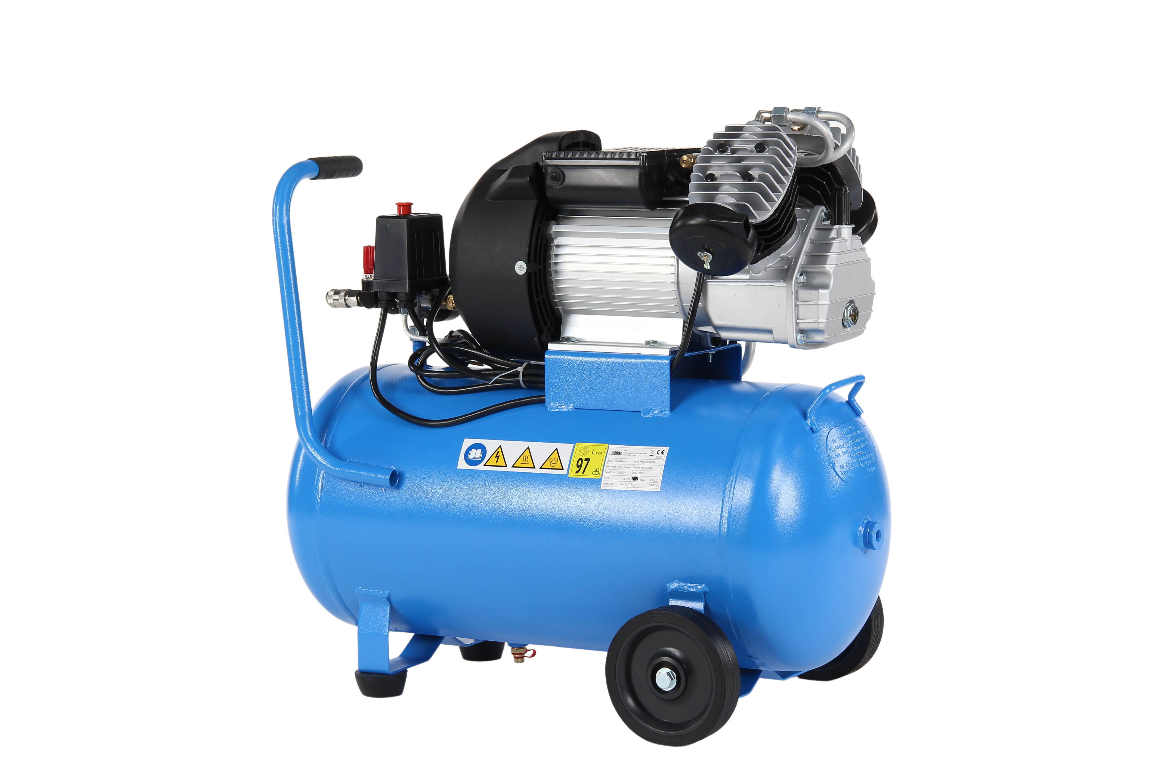 ABAC V36/50 Air Compressor 12.7 CFM 2.2kW 240V 10 Bar 50Lt Receiver - 1129981090 - airlinkcompressors.com