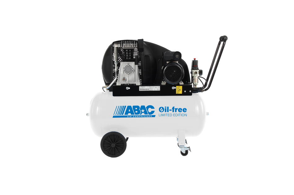 ABAC EXP A29B-0 100 CM3 WHITE Oil Free Piston Compressor, 10bar, 90L, 230V - 4116028454 - airlinkcompressors.com