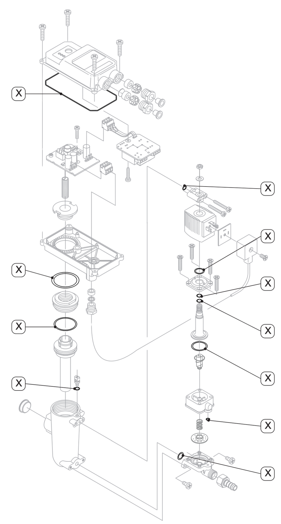 BEKO Technologies Spare part BEKOMAT 12 sealing parts kit 2000058