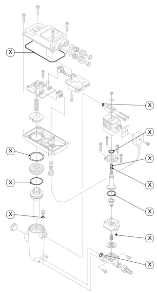 BEKO Technologies Spare part BEKOMAT 13 sealing parts kit 2000073