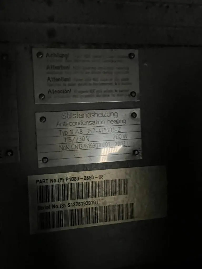 Used Atlas Copco ZR500VSD 500kW 2460 CFM Oil Free Screw Air Compressor - airlinkcompressors.com