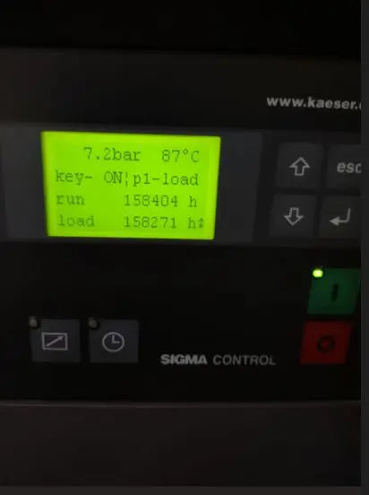 Used HPC DSD281SFC 160 kW 939 CFM 7.5 Bar Variable Speed Screw Air Compressor - airlinkcompressors.com