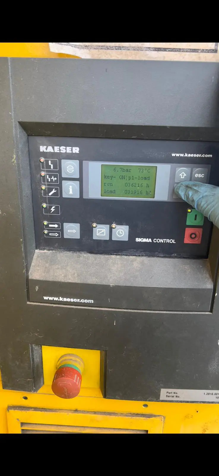 Used HPC ESD441 250 kW 1275 CFM 10 Bar Screw Air Compressor - airlinkcompressors.com