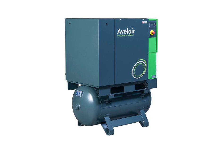 Avelair evo 15-integra Receiver Mounted Screw Compressor With Dryer 54CFM - 15Bar - airlinkcompressors.com