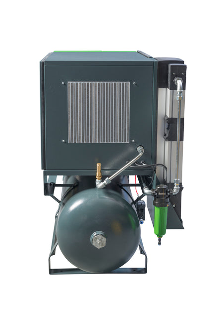 Avelair evo-integra 7.5 250L Tank Mounted Screw Compressor, Dryer & Filtration 28CFM - 15 Bar - airlinkcompressors.com