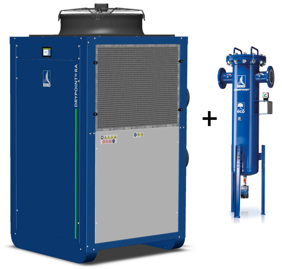 Beko DRYPOINT® RA III 1490 Refrigerant Air Dryer with Pre-Filter Flow Rate: 883cfm  4059831/1 - airlinkcompressors.com