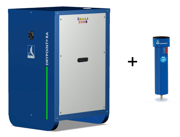 Beko DRYPOINT® RA III 370 Refrigerant Air Dryer with 1 Pre-Filter Flow Rate: 218cfm. 4060416/1 - airlinkcompressors.com