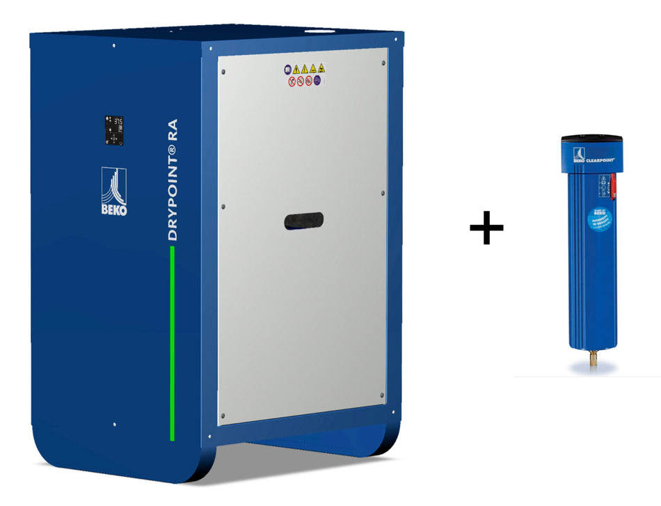 Beko DRYPOINT® RA III 630 Refrigerant Air Dryer with 1 Pre-Filter Flow Rate: 370cfm. 4061270/1 - airlinkcompressors.com