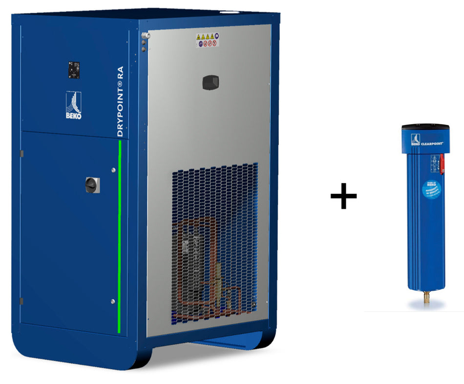 Beko DRYPOINT® RA III 870 Refrigerant Air Dryer with 1 Pre-Filter Flow Rate: 512cfm. 4061272/1 - airlinkcompressors.com