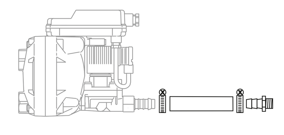 BEKO Technologies Discharge kit for BEKOMAT 13, 13CO, 14, 14CO, 16 2000046 - airlinkcompressors.com