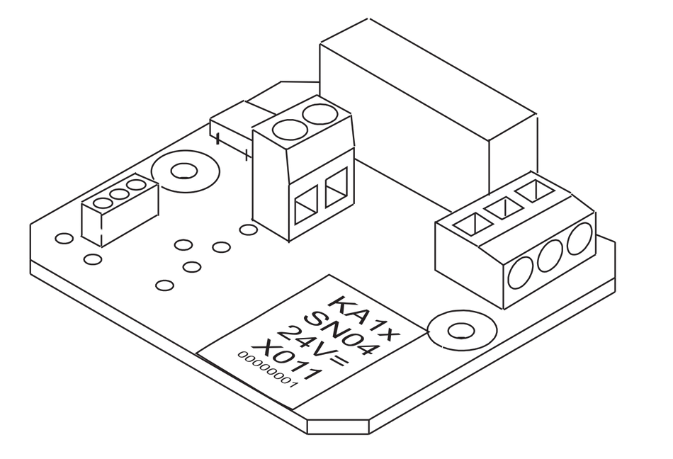 BEKO Technologies Spare part BEKOMAT 12, 12CO, 12 COPN63, 12 KW, 13, 13 CO, 13 COPN25/40/50, 14, 14 CO, 14COPN25, 16CO sensor pcb, 24 Vdc 2000756 - airlinkcompressors.com
