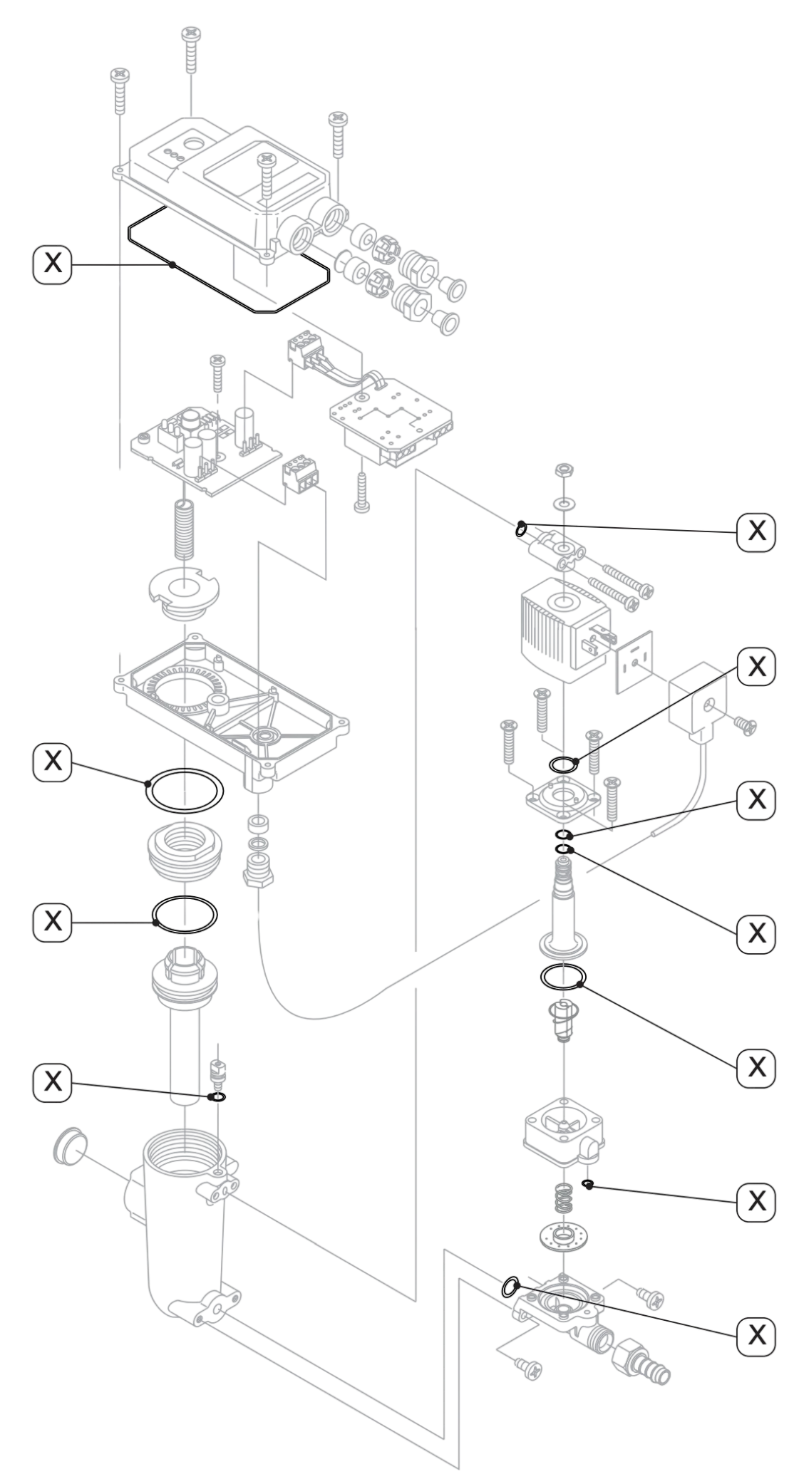 BEKO Technologies Spare part BEKOMAT 13 sealing parts kit 2000073 - airlinkcompressors.com