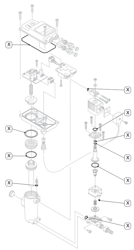 BEKO Technologies Spare part BEKOMAT 13 sealing parts kit 2000073 - airlinkcompressors.com