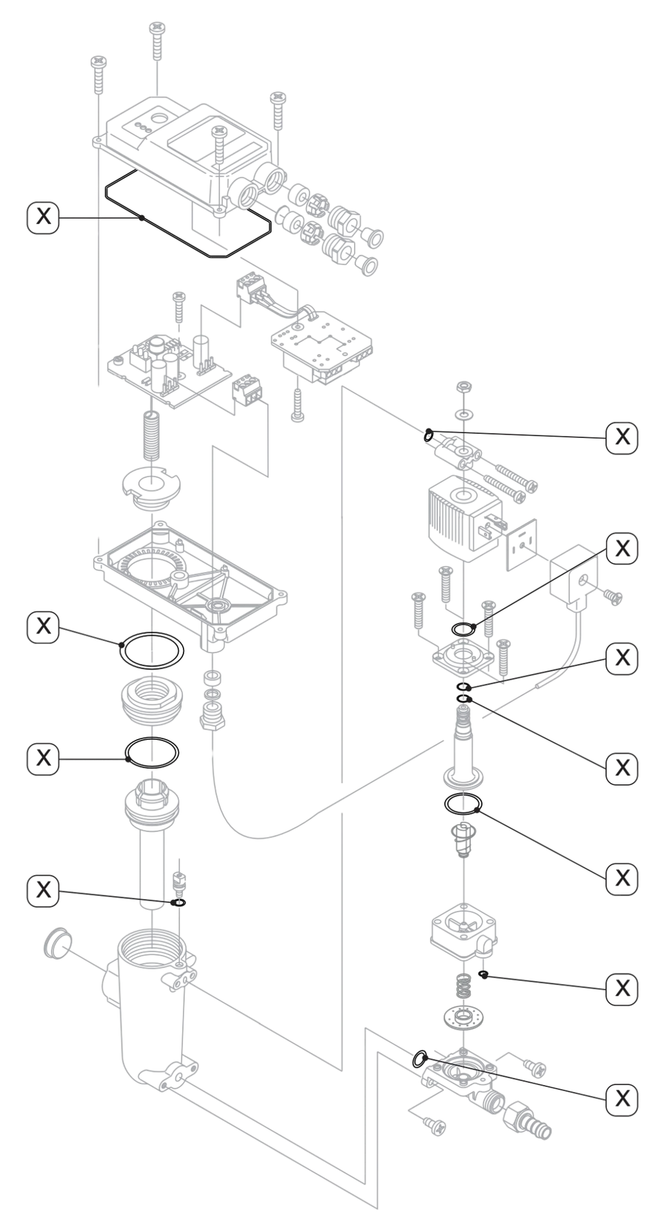 BEKO Technologies Spare part BEKOMAT 13 sealing parts kit 2000073 - airlinkcompressors.com