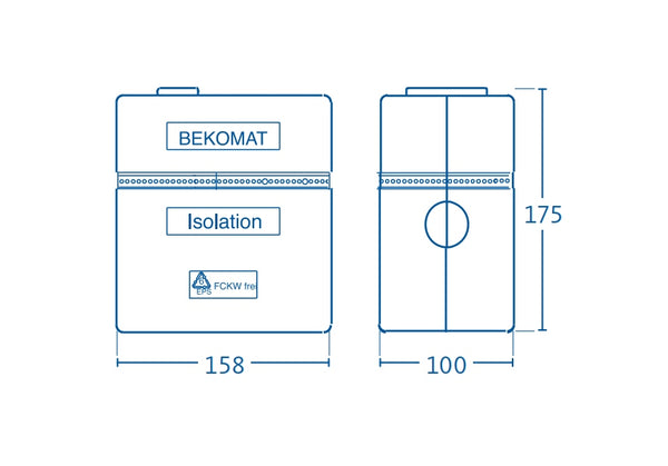 BEKO Technologies BEKOMAT 12 insulation shell 2000195