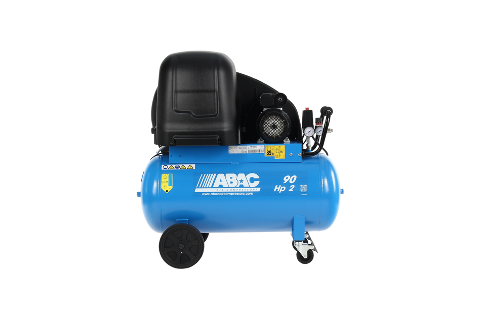 ABAC S A29B 90L CM2 9CFM 10 Bar 230V Silenced Air Compressor - 4116007370