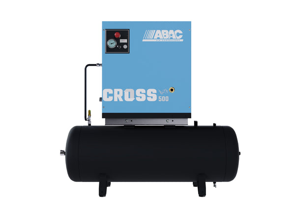 ABAC CROSS 500 4 kW 10Bar 400/50 200L Tank VSD Screw Compressor - 1839025636