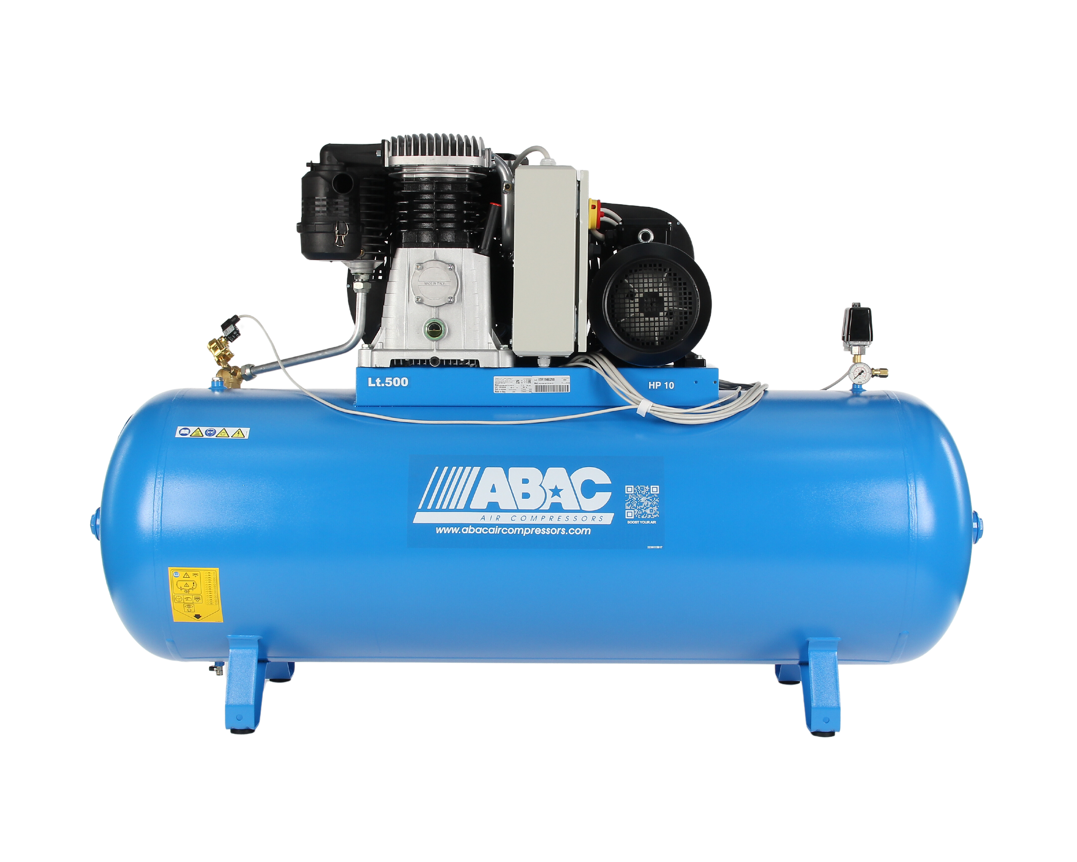 ABAC Pro B7000 500 FT10 500L 26.7CFM 15 Bar Piston Air Compressor - 4116020860