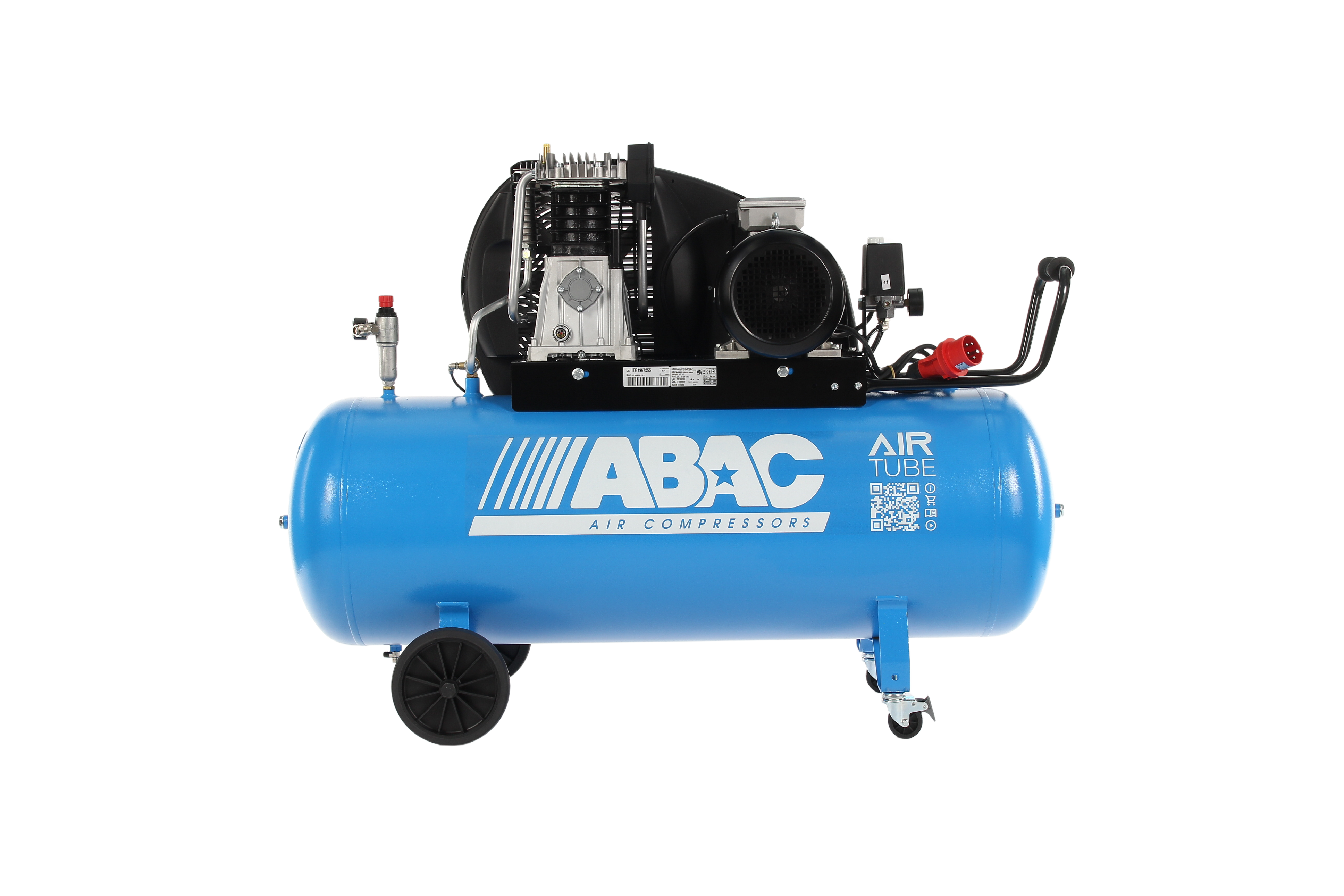 ABAC Expert EXP A49B 200 CT5.5 UK Belt Drive Compressor - 4116028558