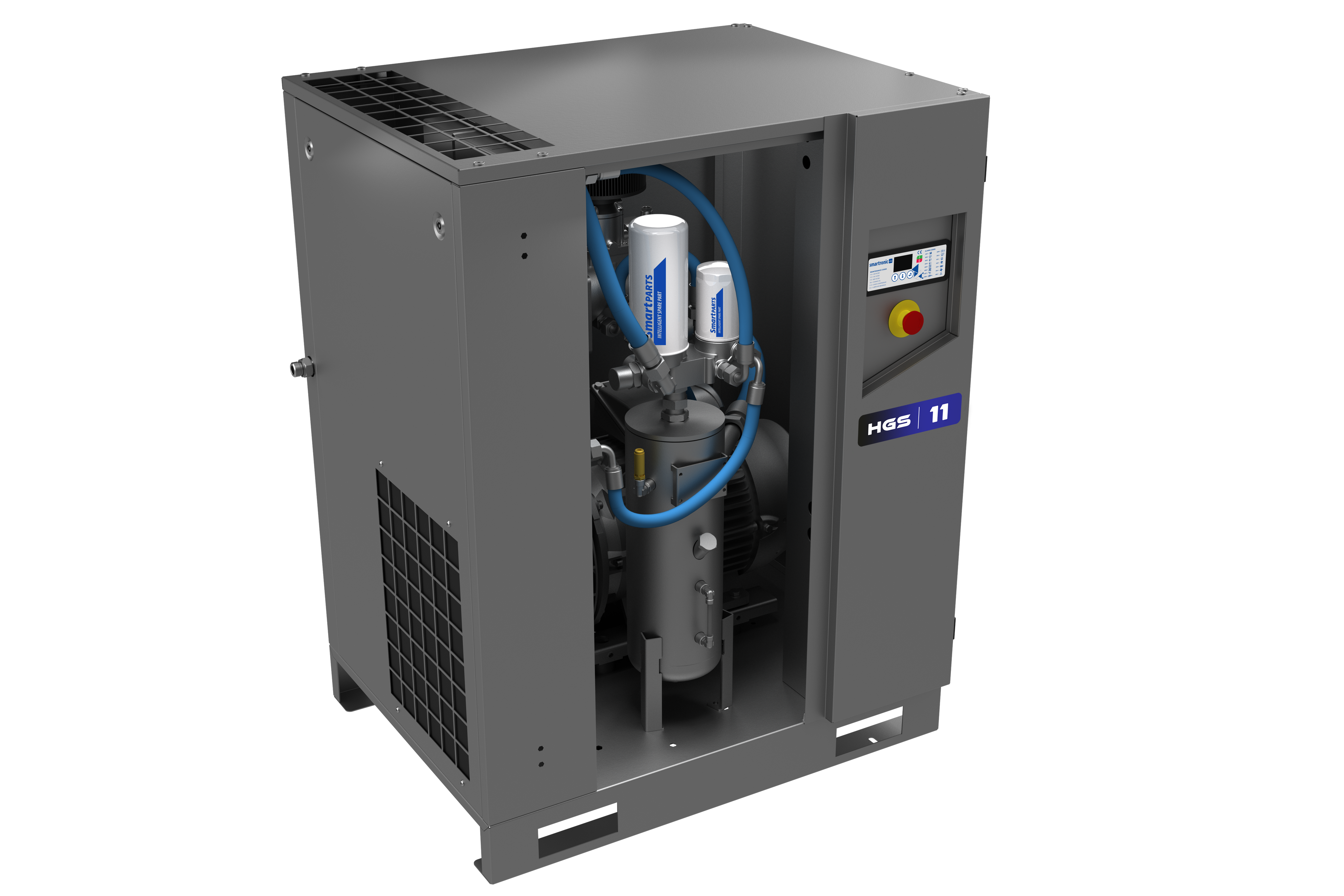 Hertz HGS 2 kW Fixed-Speed Rotary Screw Air Compressor - Compact & Efficient for Small Businesses - Compressed Air Online - airlinkcompressors.com