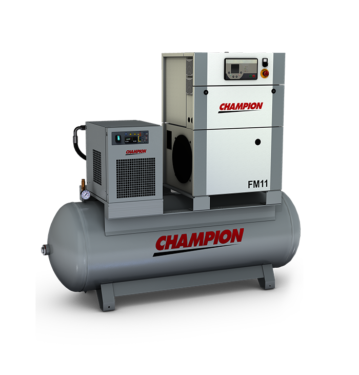 Champion FM11/CT/500 8Bar 11kw 56cfm Full Feature Compressor - RSCCP1130V4