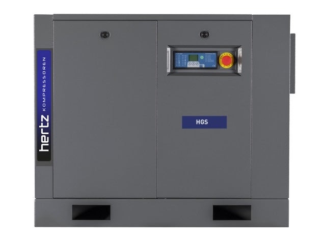 Hertz HGS 2 kW Fixed-Speed Rotary Screw Air Compressor - Compact & Efficient for Small Businesses