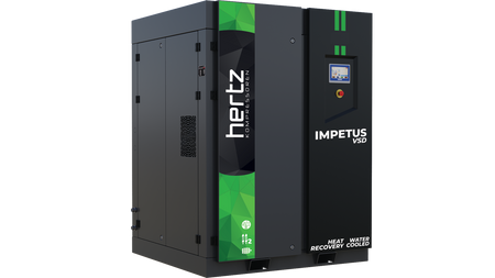 Hertz IMPETUS 30 kW VSD Rotary Screw Air Compressor - Energy Efficient & Reliable for Industrial Use - Compressed Air Online - airlinkcompressors.com