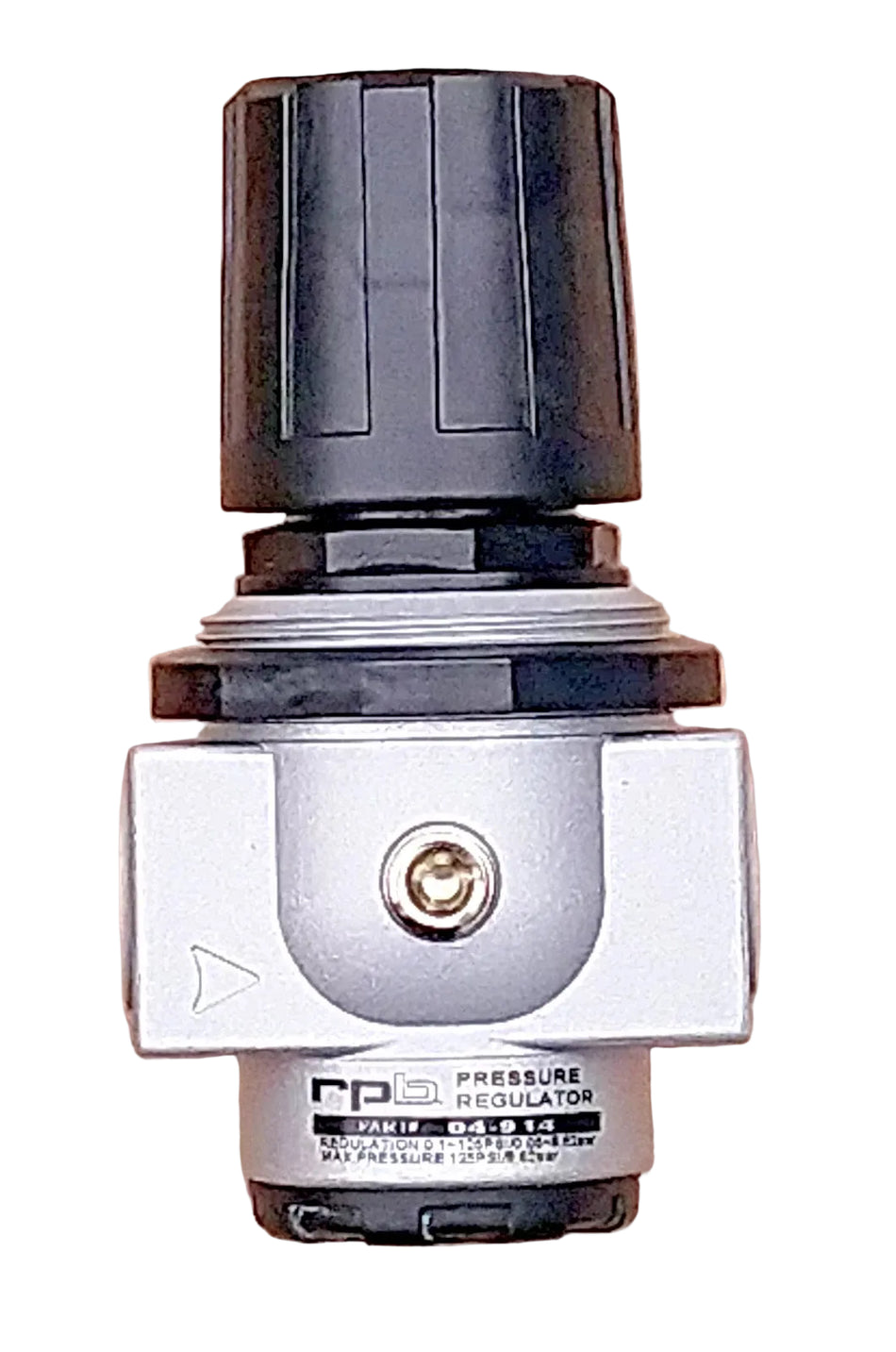 High-flow pressure regulator for Radex supplied air system