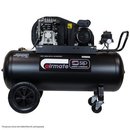 SIP 3HP/150-SRB 150ltr Belt Drive Compressor - 06290 - airlinkcompressors.com