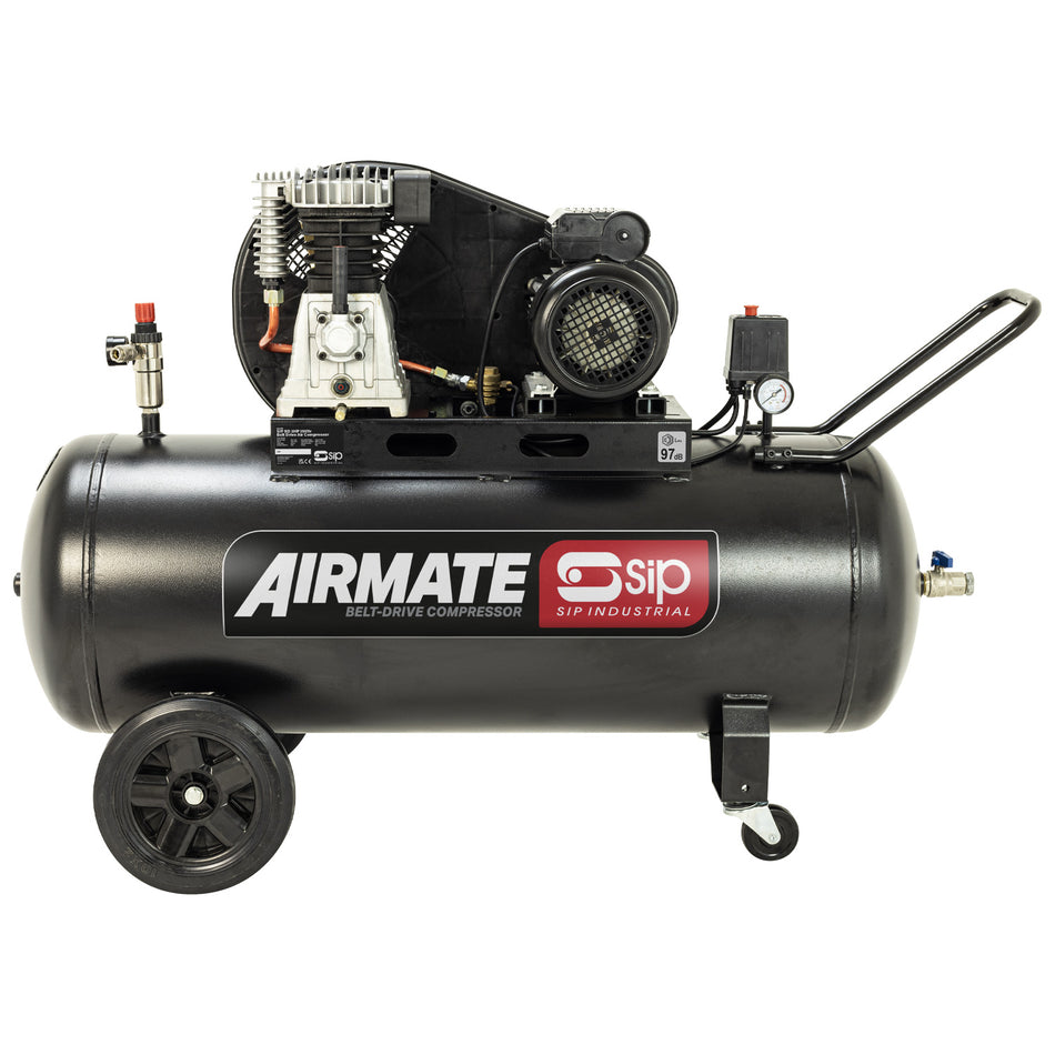 SIP BD 3HP 150L Belt Drive Compressor - 06476 - airlinkcompressors.com