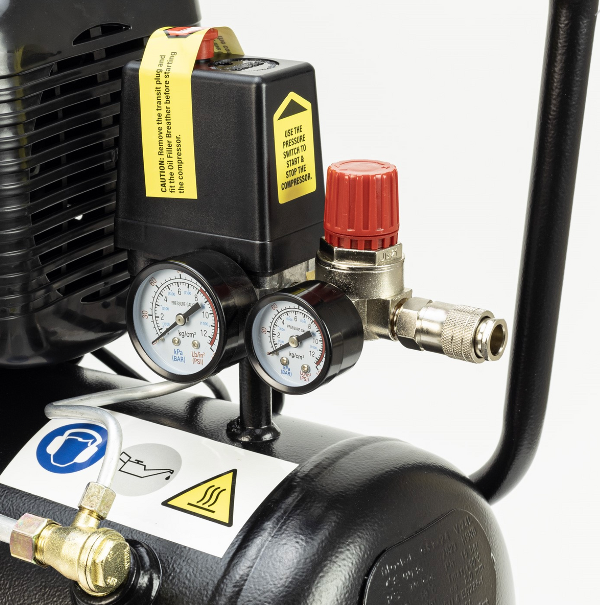 SIP DD 2hp 24ltr Direct Drive Compressor 6457 - airlinkcompressors.com