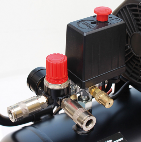 SIP DD 2hp 24ltr Low Noise Oil-Free Compressor 05478 - airlinkcompressors.com