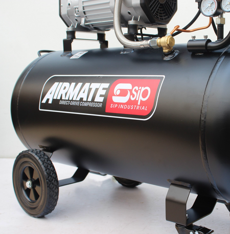 SIP DD 3hp 100ltr Low Noise Oil-Free Compressor 5481 - airlinkcompressors.com