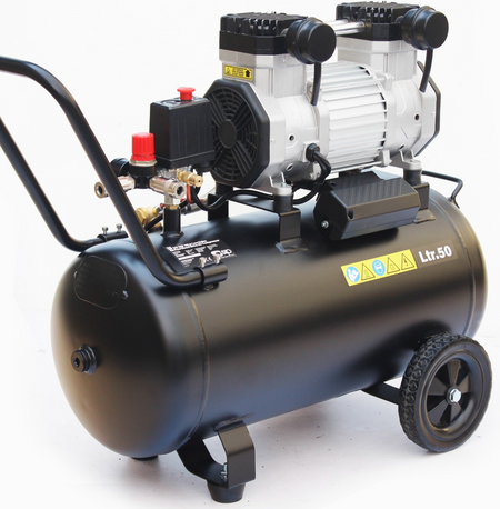 SIP DD 3hp 50ltr Low Noise Oil-Free Compressor 5480 - airlinkcompressors.com