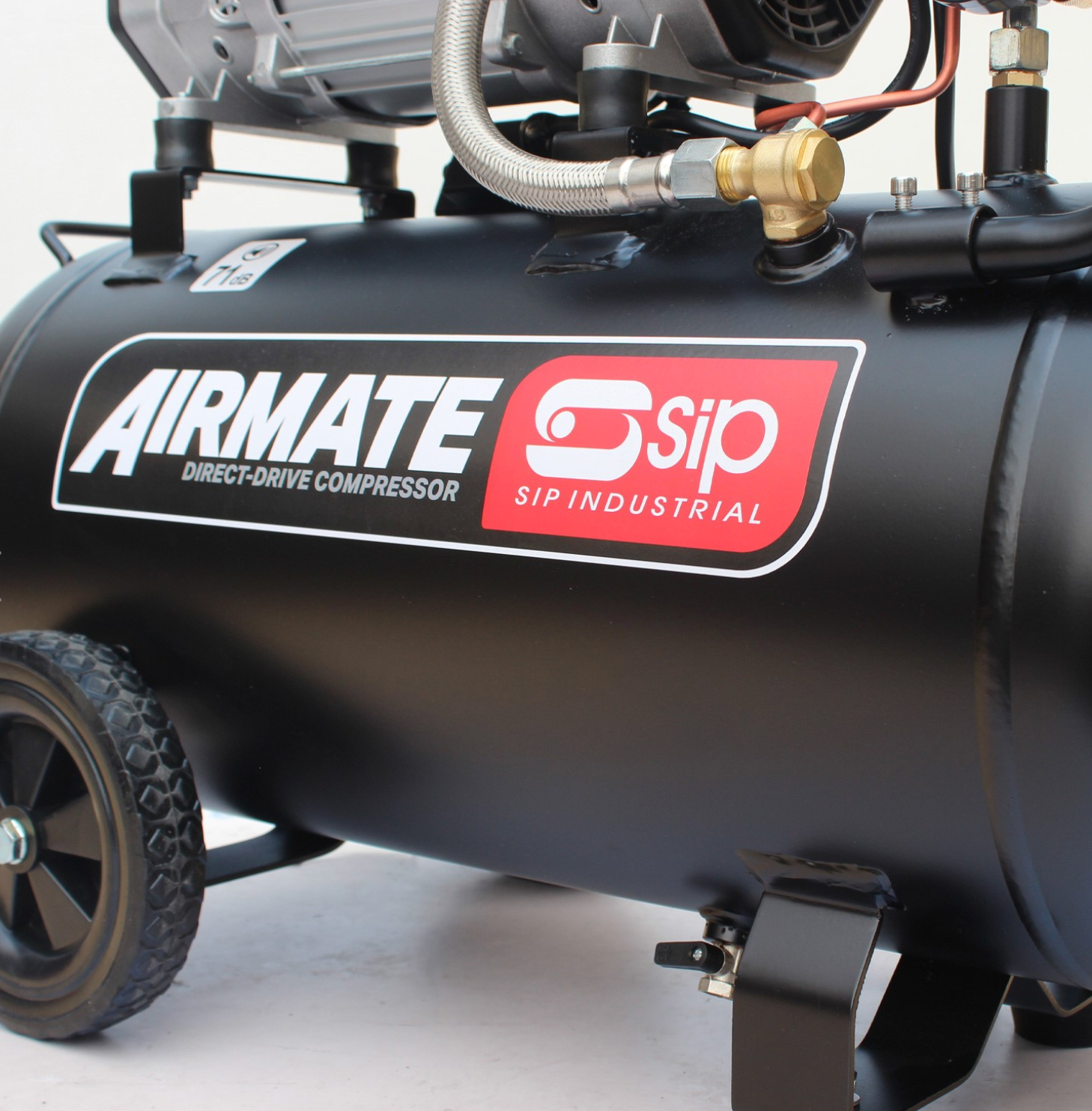 SIP DD 3hp 50ltr Low Noise Oil-Free Compressor 5480 - airlinkcompressors.com