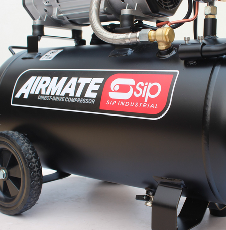 SIP DD 3hp 50ltr Low Noise Oil-Free Compressor 5480 - airlinkcompressors.com