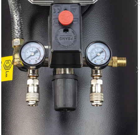 SIP DDVT 3HP 100L V-TWIN Direct Drive Compressor - 06455 - airlinkcompressors.com