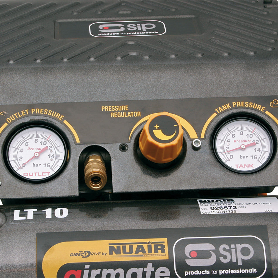 SIP OL197/10RC 110v 10ltr Direct Drive Compressor - 06256 - airlinkcompressors.com