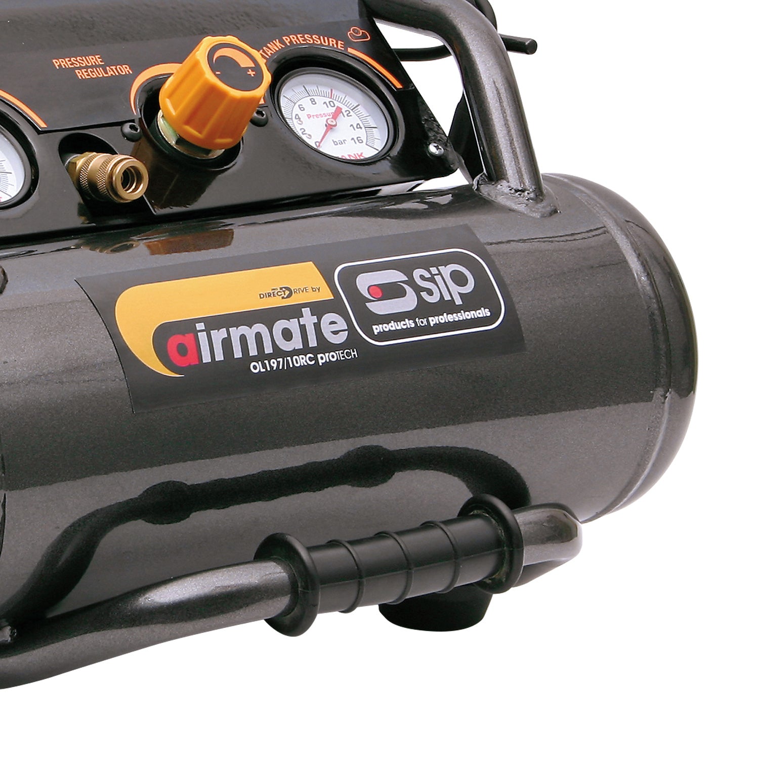 SIP OL197/10RC 230v 10ltr Direct Drive Compressor - 06254 - airlinkcompressors.com