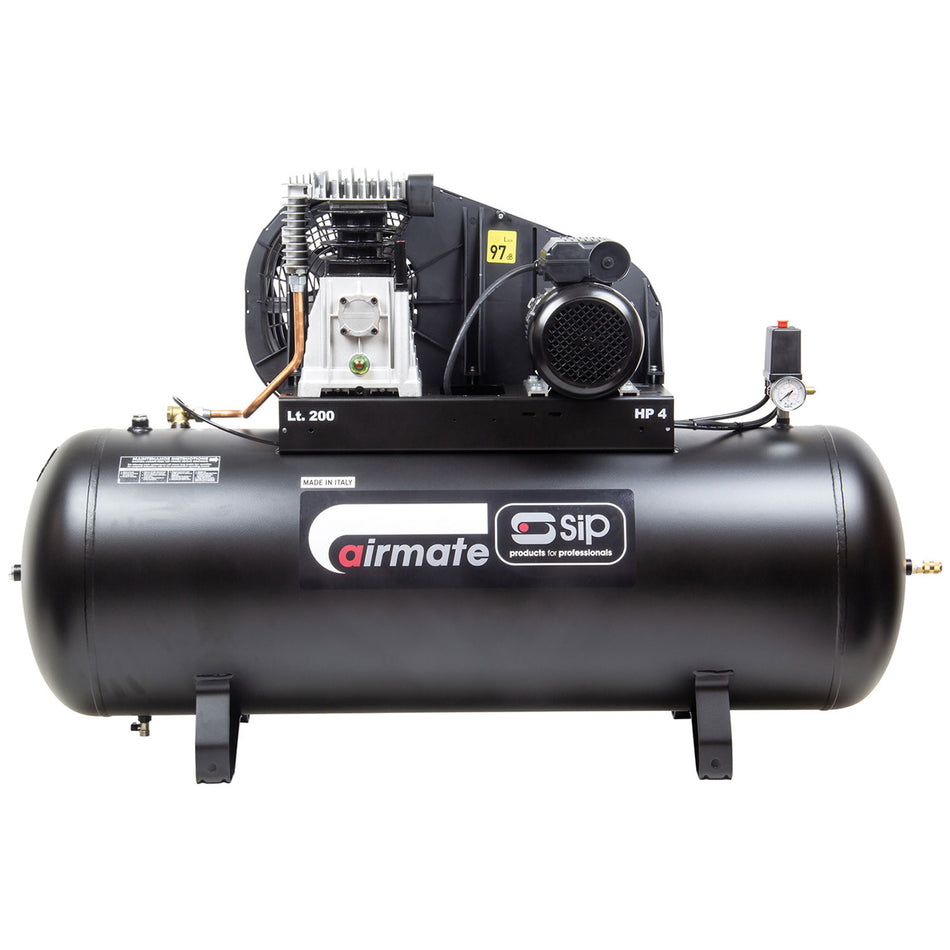 SIP PX4-3/200B 200ltr Belt Drive Compressor - 05311 - airlinkcompressors.com