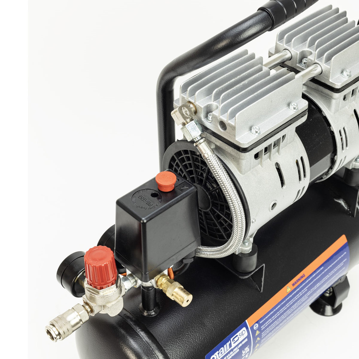 SIP QT 6ltr Oil Free Low Noise Direct Drive Compressor - 05398 - airlinkcompressors.com