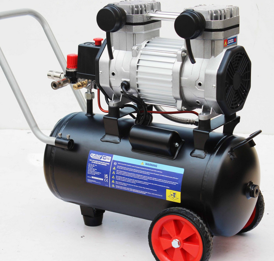 SIP QT DD 1.5hp 24ltr Ultra Low Noise Compressor - 05491 - airlinkcompressors.com