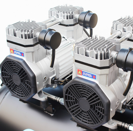 SIP QT DD 3hp 100ltr Ultra Low Noise Compressor - 05494 - airlinkcompressors.com