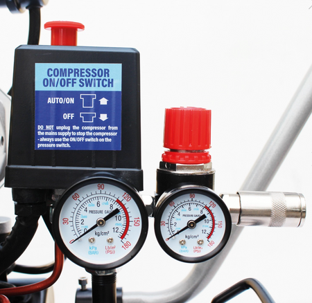 SIP QT DD 3hp 50ltr Ultra Low Noise Compressor - 05493 - airlinkcompressors.com